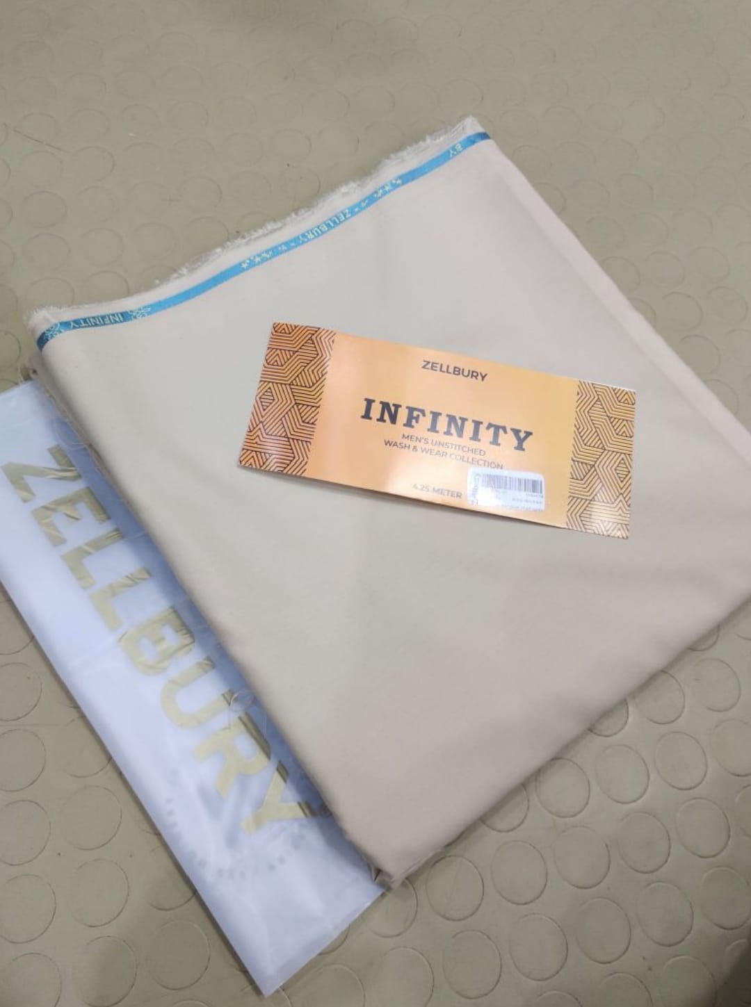 Zellbury Infinity – Premium Men’s Wash & Wear Unstitched FabricSAHI