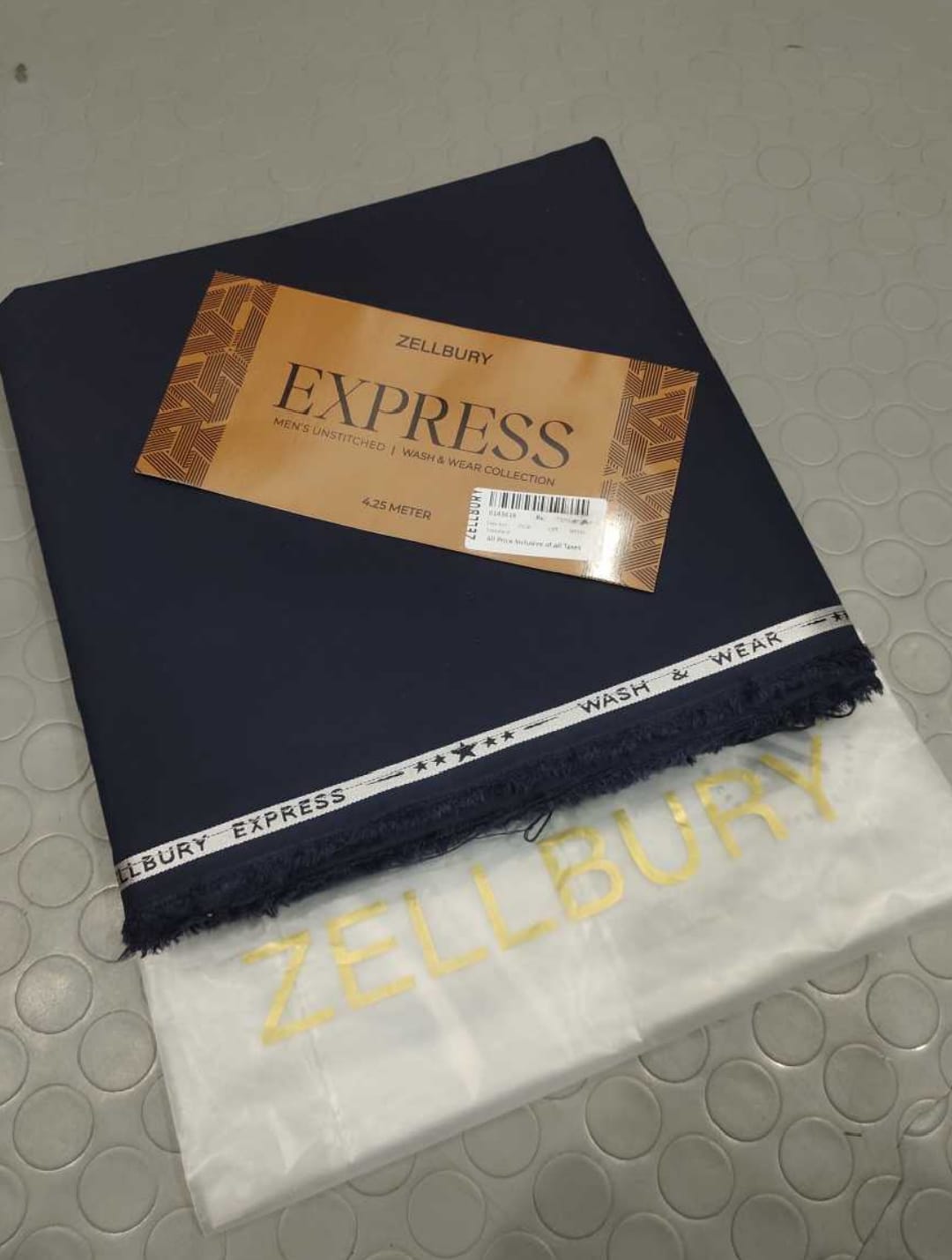 Zellbury Express – Premium Men’s Wash & Wear Unstitched Fabric
