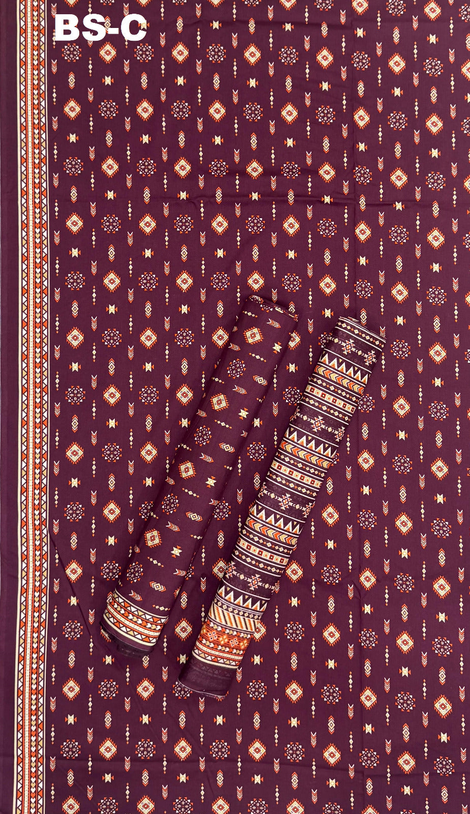 Bin Saeed Premium Cotton 3PC