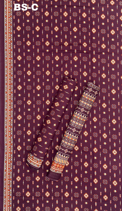 Bin Saeed Premium Cotton 3PC