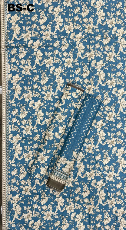 Bin Saeed Premium Cotton 3PC
