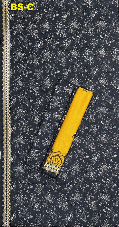 Bin Saeed Premium Cotton 3PC