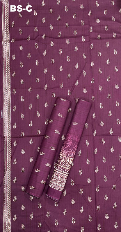 Bin Saeed Premium Cotton 3PC