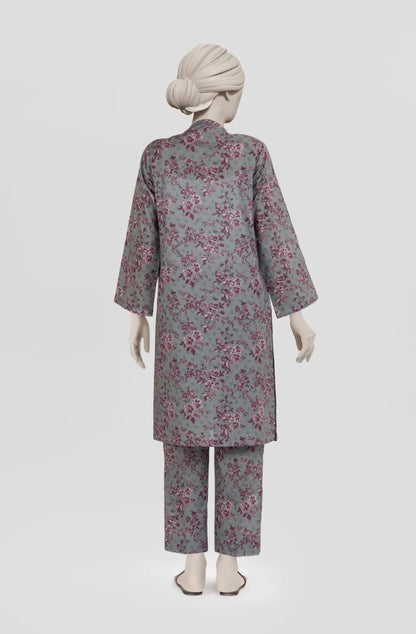MTJ Premium 2-Piece Printed Lawn Suit (Shirt &amp; Trouser - Unstitched)
