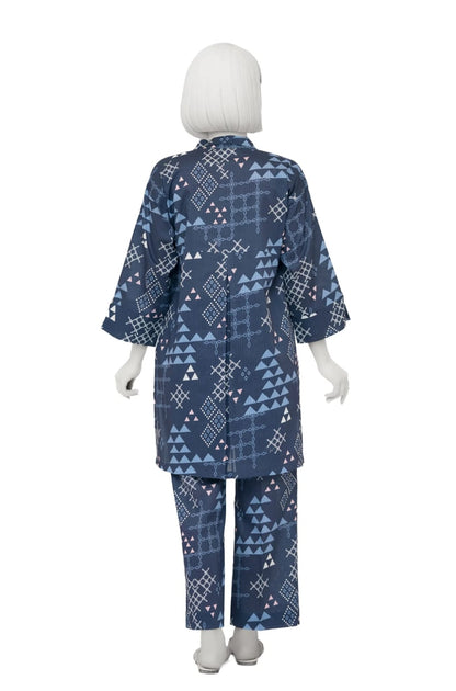 MTJ Premium 2-Piece Printed Lawn Suit (Shirt &amp; Trouser - Unstitched)
